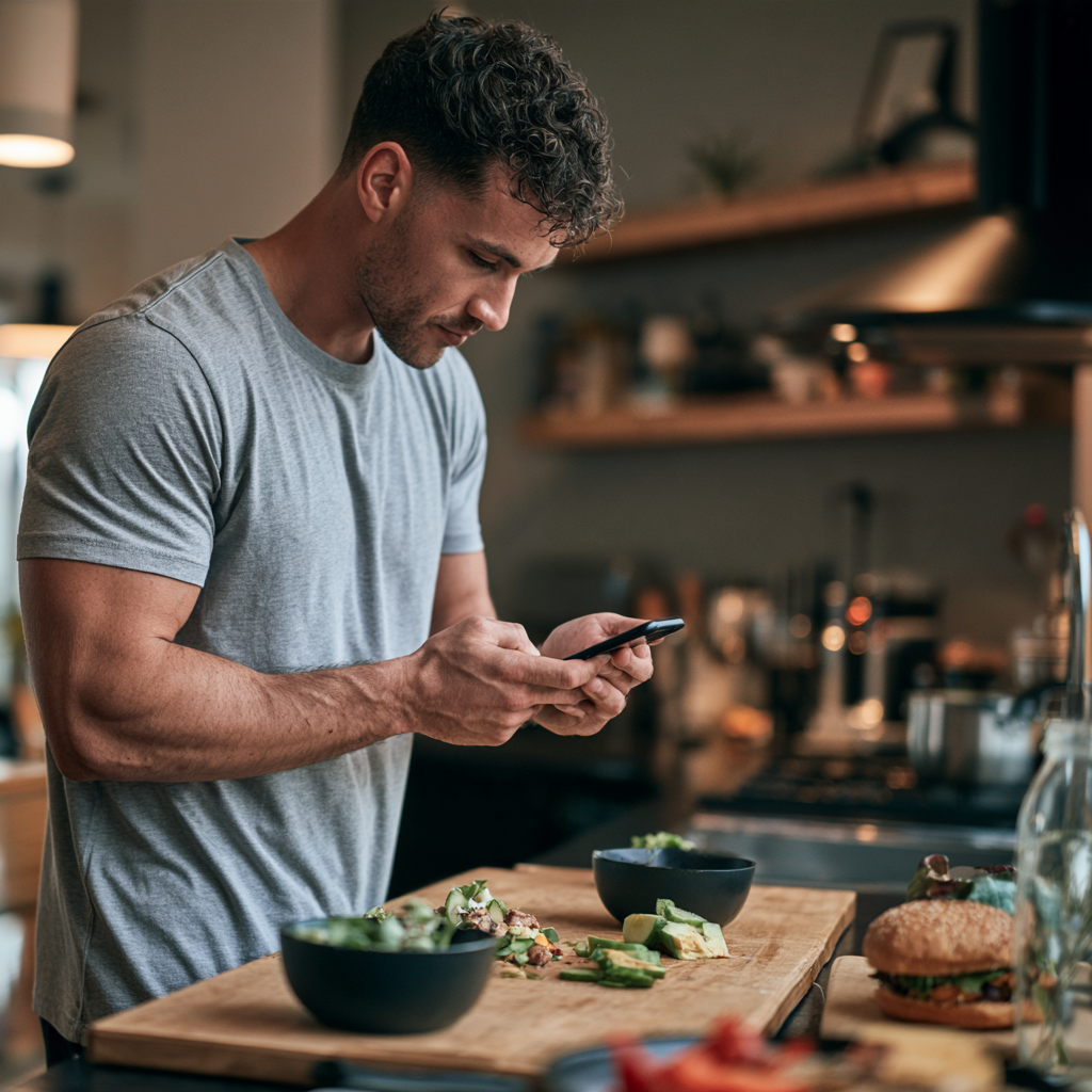 Nutritional breakdown with calorie and macro counts
